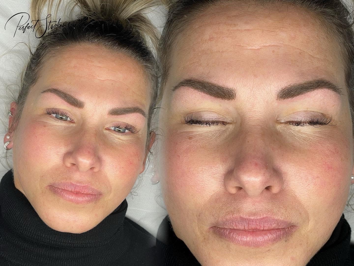 PMU brow result 21 by Glencora Reeve-Duell, Shropshire