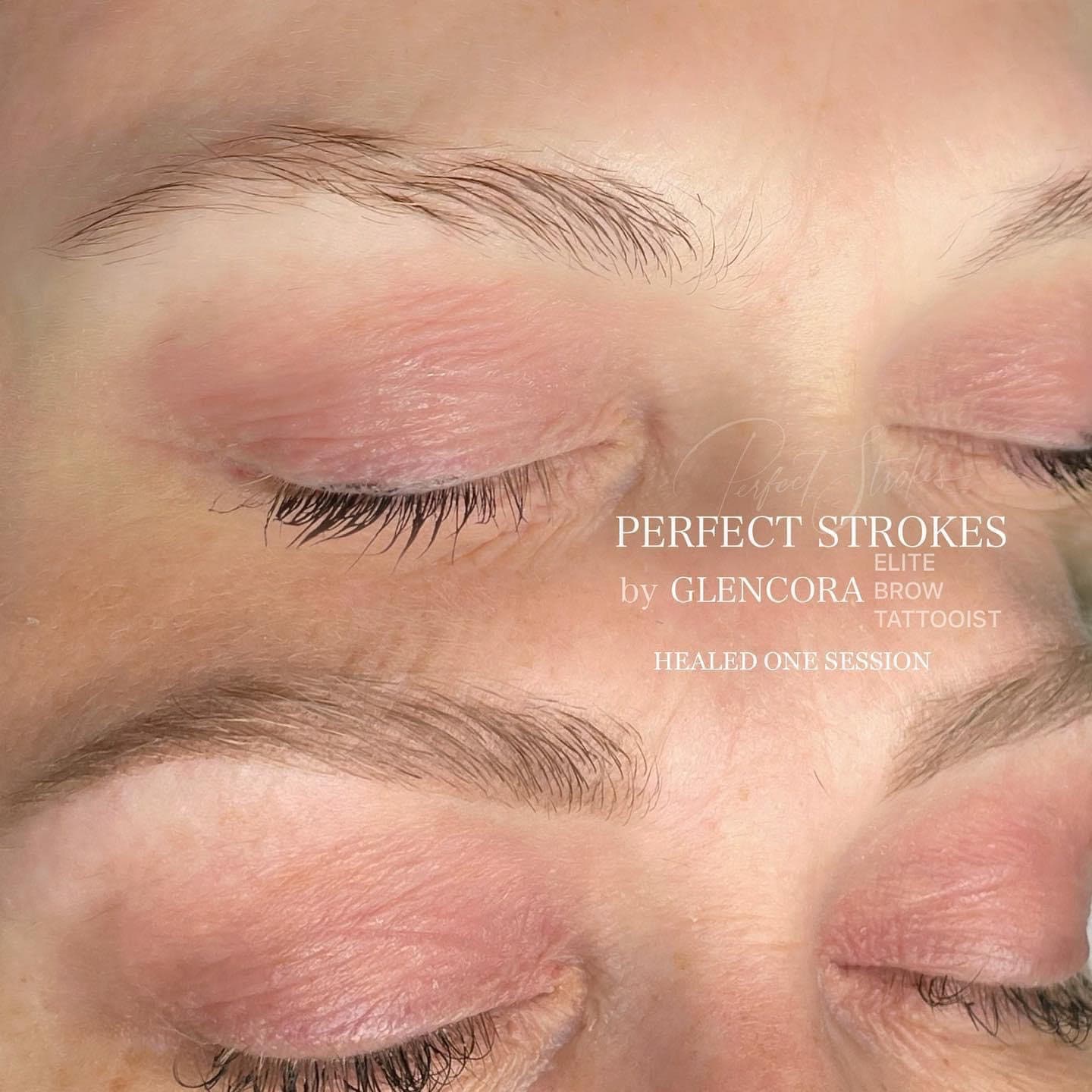 PMU brow result 5 by Glencora Reeve-Duell, Shropshire